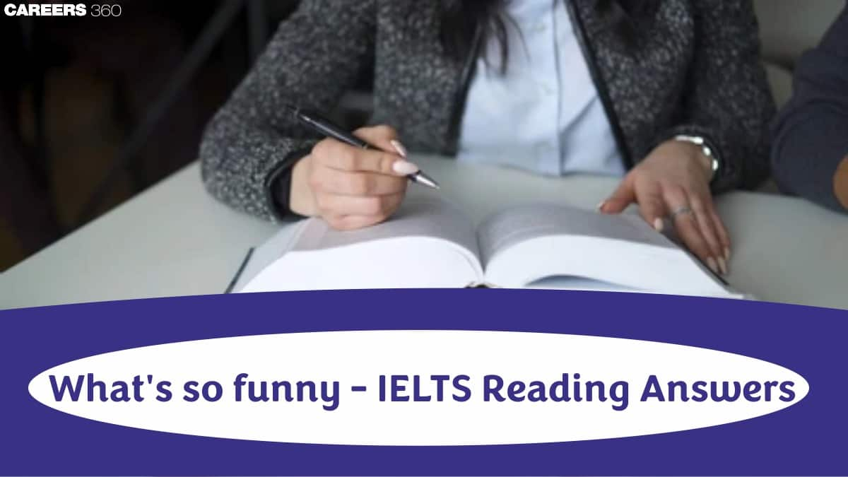 What's So Funny? - IELTS Reading Answers Explained