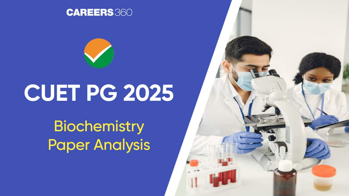 CUET PG Biochemistry Analysis 2025: Know Difficulty Level & Student Reaction