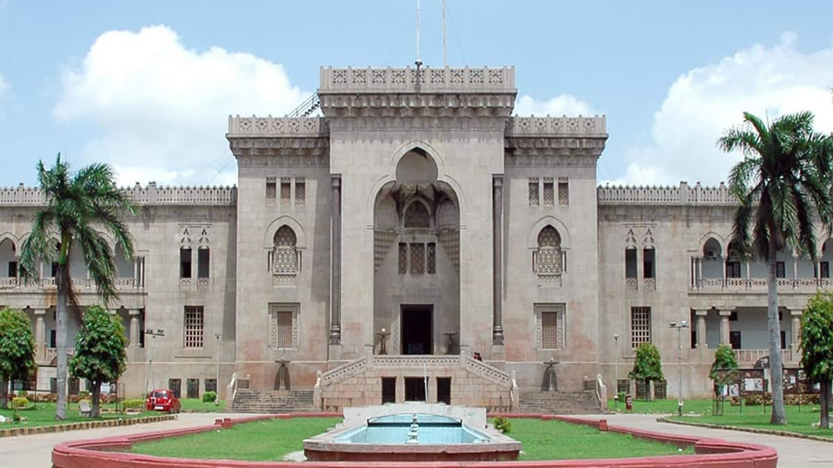 Osmania University protests dharnas on campus; opposition condemns move. (Image: Osmania University/official website)