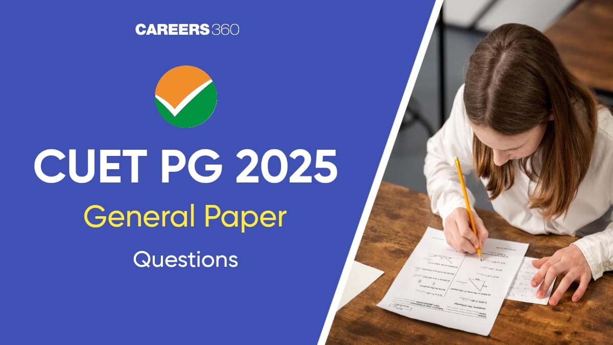 CUET PG General Test Question Paper 2025: Download PDF