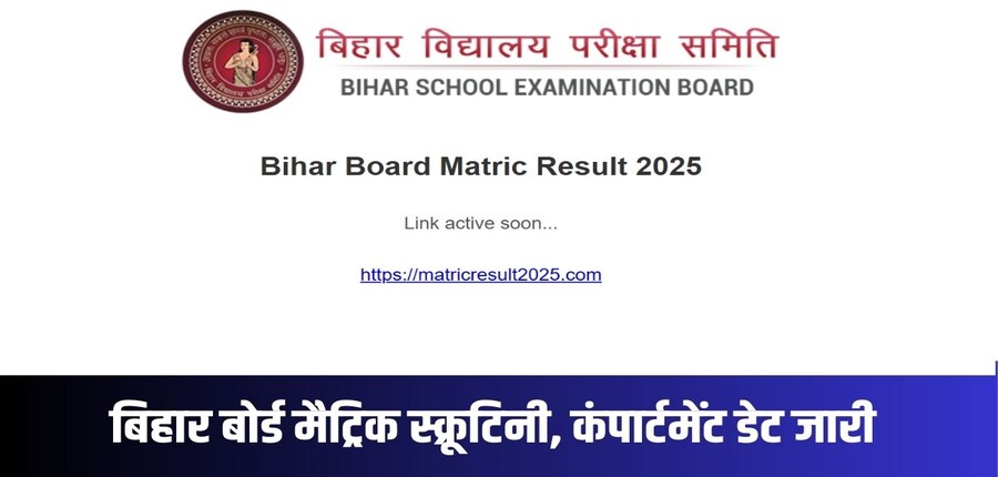बिहार बोर्ड मैट्रिक परीक्षा रिजल्ट के टॉप 10 में 123 छात्र हैं। (आधिकारिक वेबसाइट)