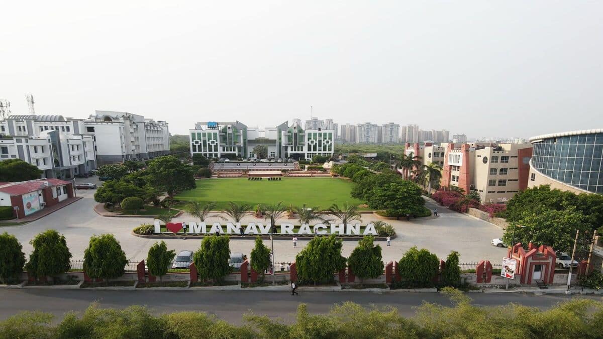 Manav Rachna International Institute of Research and Studies file photo. (Credit: Official press release)