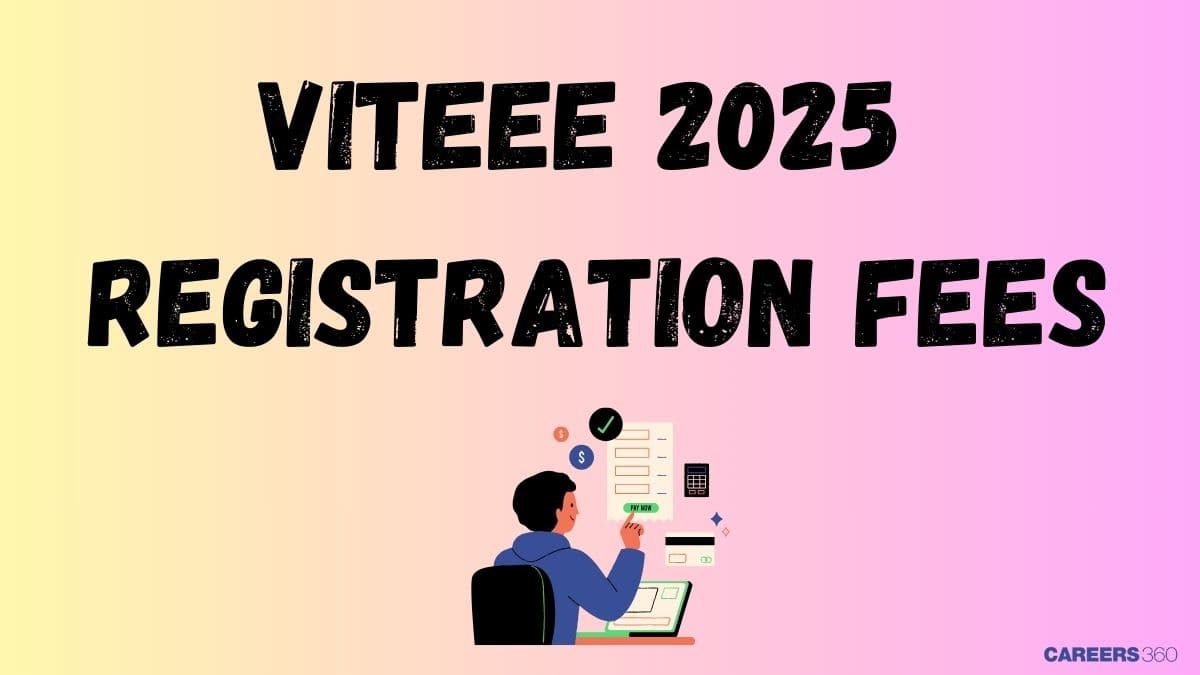 VITEEE 2025 Registration Fees for OBC, SC, ST, EWS, PwD, Gen