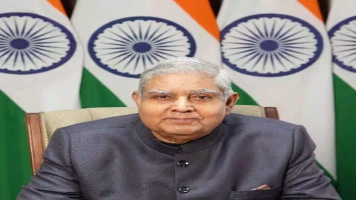 VP Jagdeep Dhankhar file photo (Image: Wikimedia Commons)