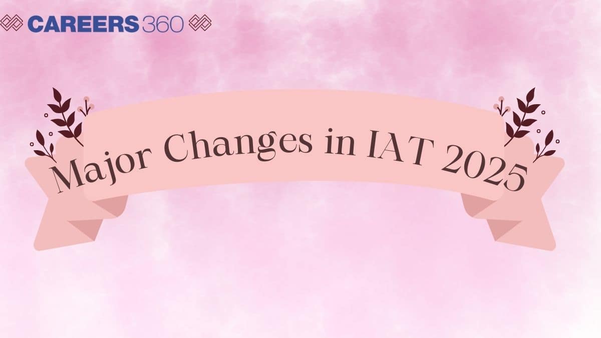 IISER IAT 2025 Major Changes - Check  New Exam Pattern & Updates