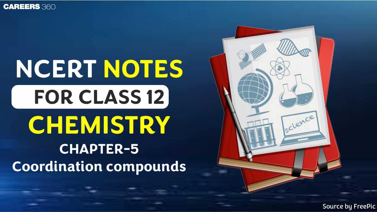 NCERT Class 12 Chemistry Chapter 9 Notes Coordination Compounds - Download PDF