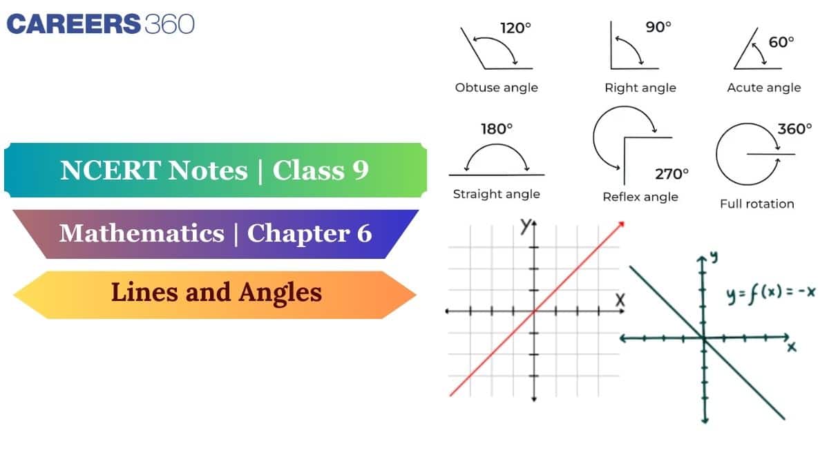 NCERT Class 9 Maths Chapter 6 Notes Lines and Angles - Download PDF