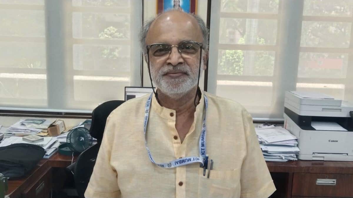 ICT VC Aniruddha Pandit says that the institute implemented NEP at PG level in 2022 and for UG in 2023. (Image: Musab Qazi)