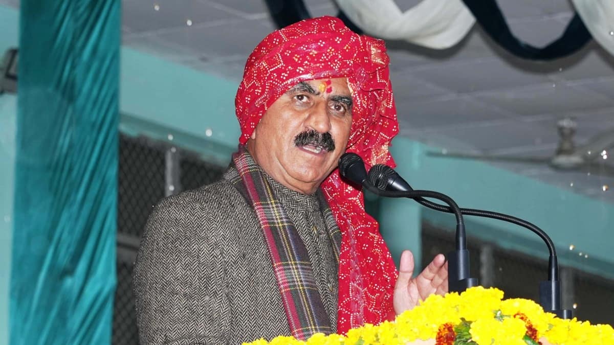 HP government schools to be made co-ed. (Image: Chief minister Sukhvinder Singh Sukhu)