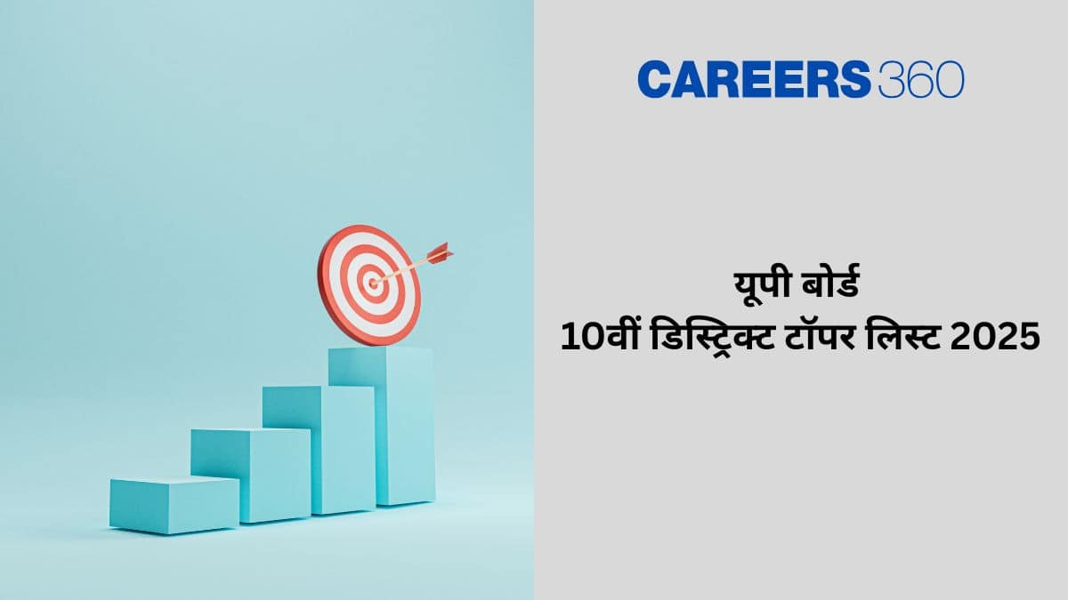 यूपी बोर्ड हाई स्कूल जिलेवार टॉपर लिस्ट 2025 जारी (UP Board High School District Topper List 2025 Out)