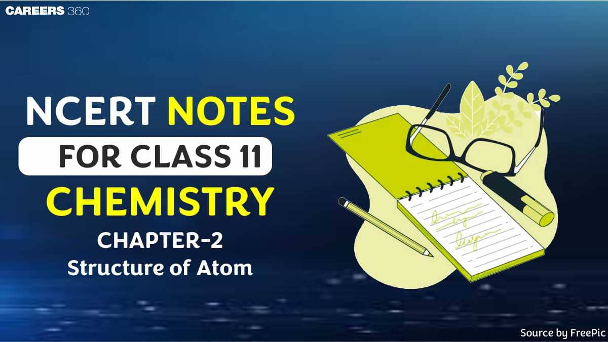 NCERT Class 11 Chemistry Chapter 2 Notes Structure of Atom - Download PDF