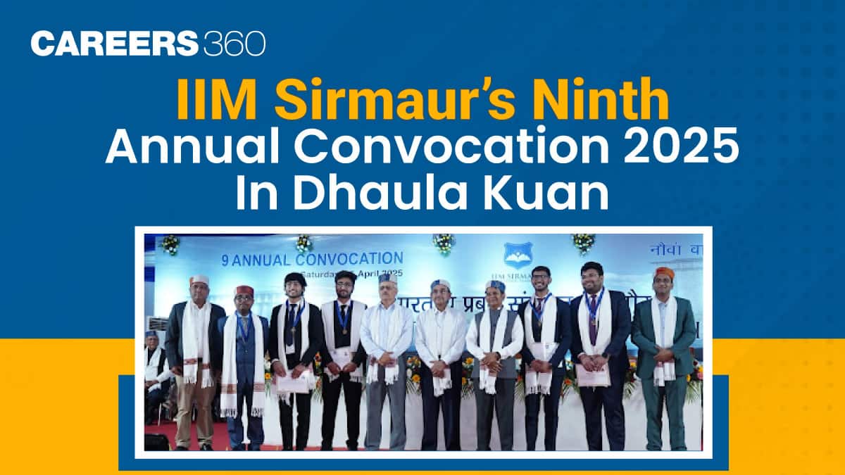 IIM Sirmaur’s Ninth Annual Convocation 2025 in Dhaula Kuan