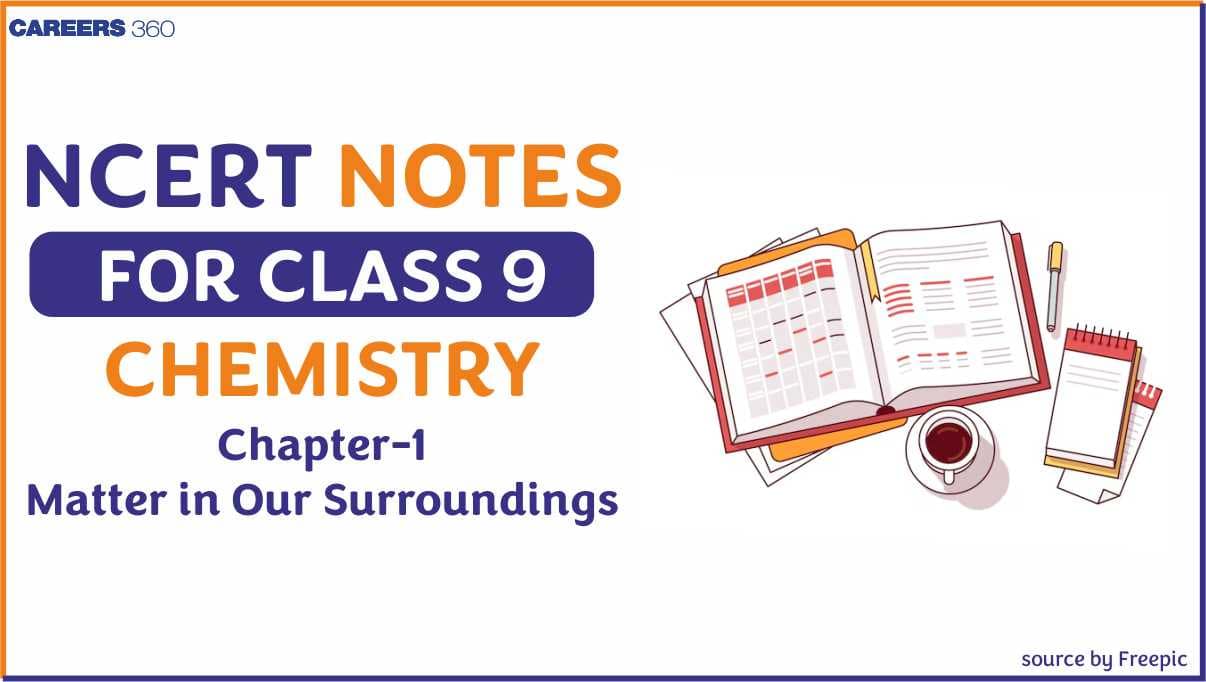NCERT Class 9 Science Chapter 1 Notes - Matter In Our Surroundings PDF Notes