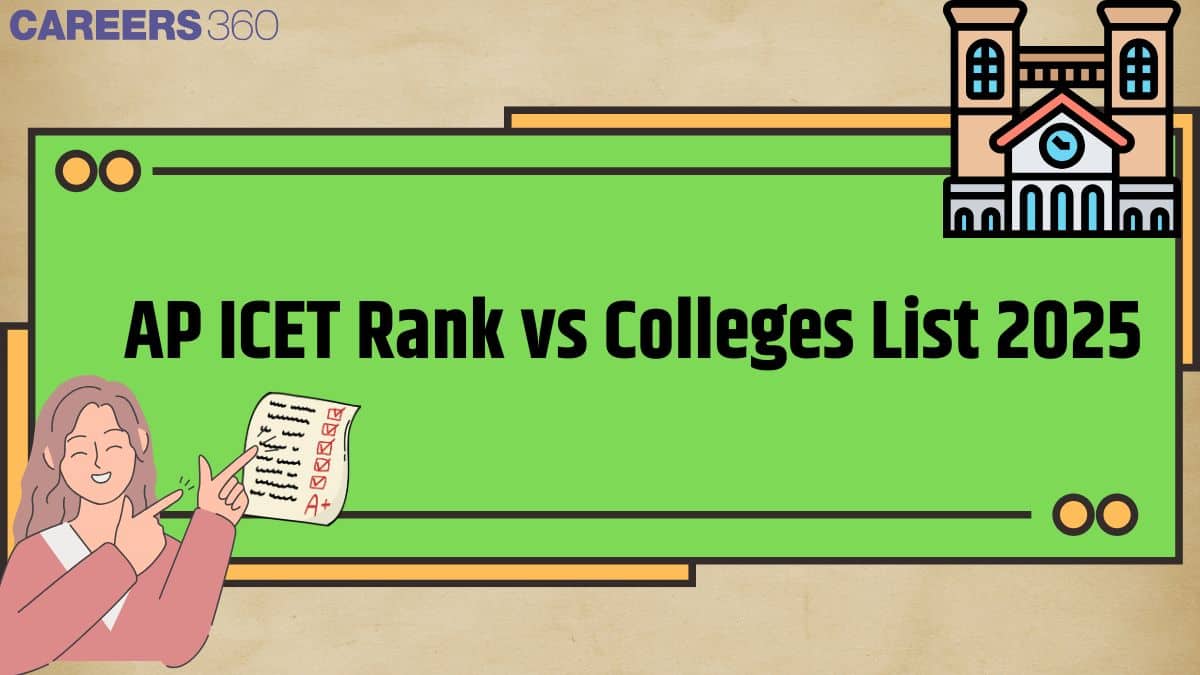 AP ICET Rank vs College 2025 for OC, BC, SC, ST: Check ICET Colleges List in AP With Rank/Cut Off