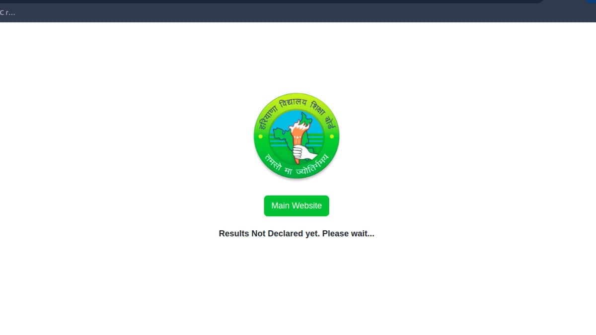 Haryana board to declare Class 12 results 2025 soon on bseh.org.in. (Image source: Official website)