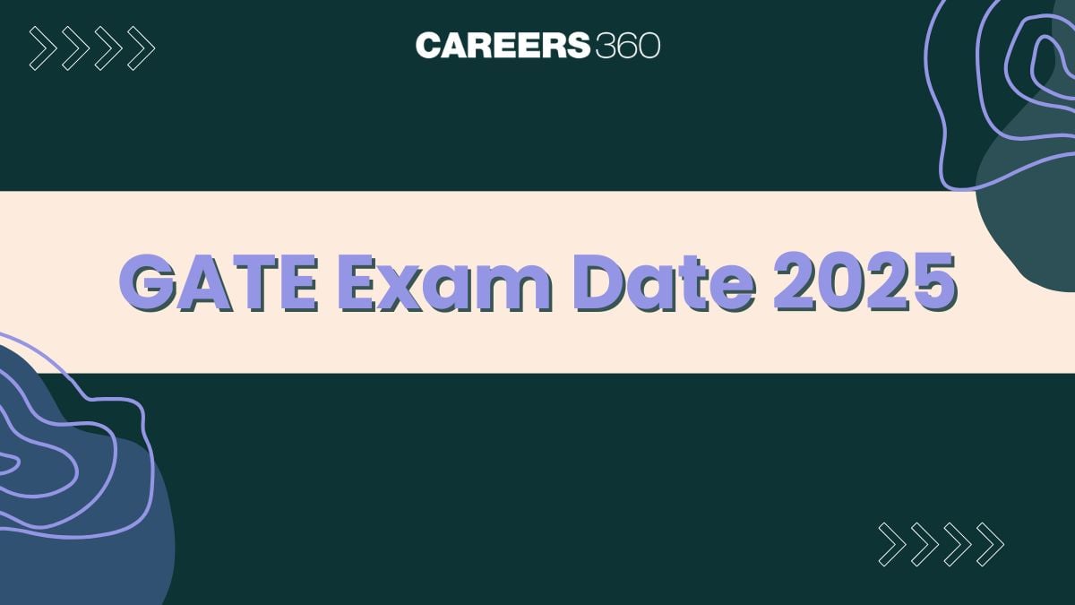 GATE Exam Date 2025 (Out) - Registration, Admit Card, Result, Branch wise Schedule