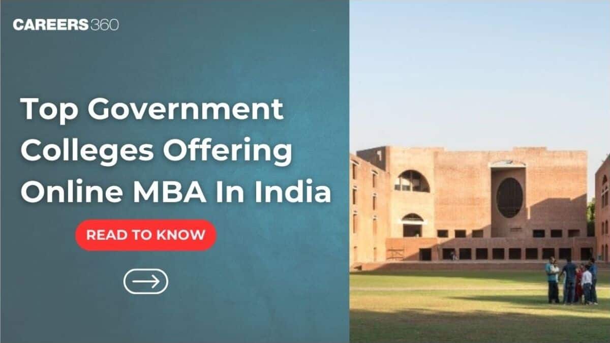 Top Government Colleges Offering Online MBA In India