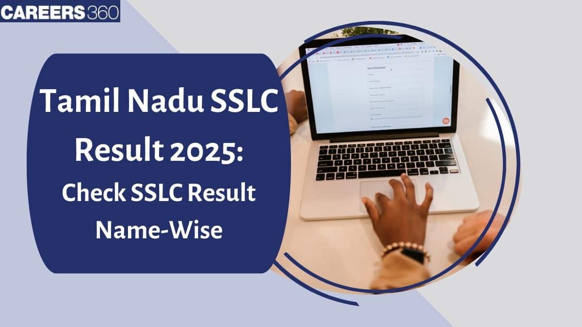 TN Board 10th Result 2025 (Name Wise), Check SSLC Result by Name