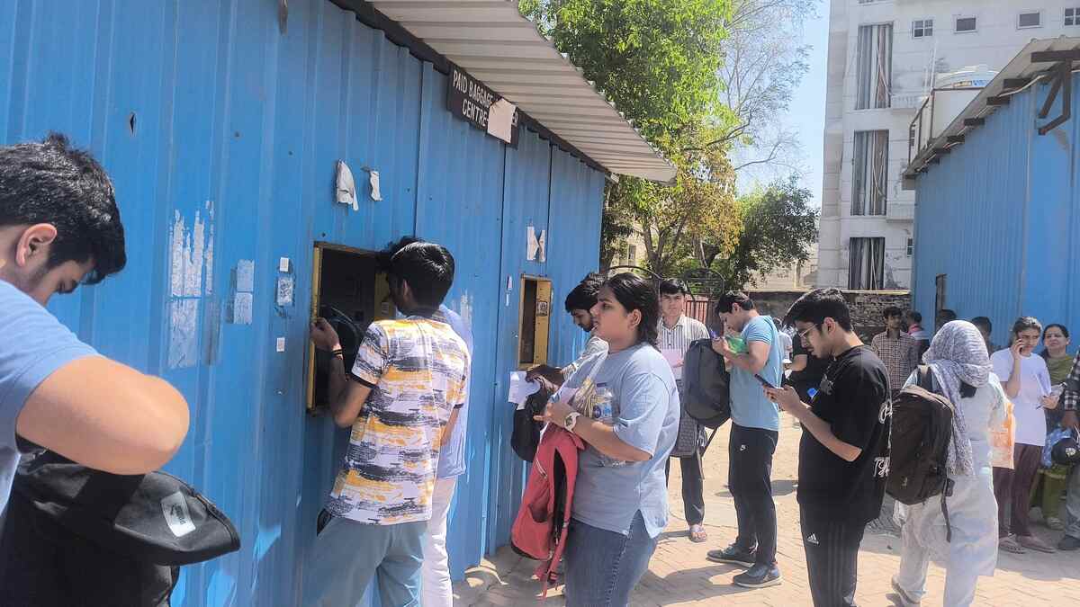 JEE Advanced 2025 exam today at various exam centres. (Representational Image: Careers360)