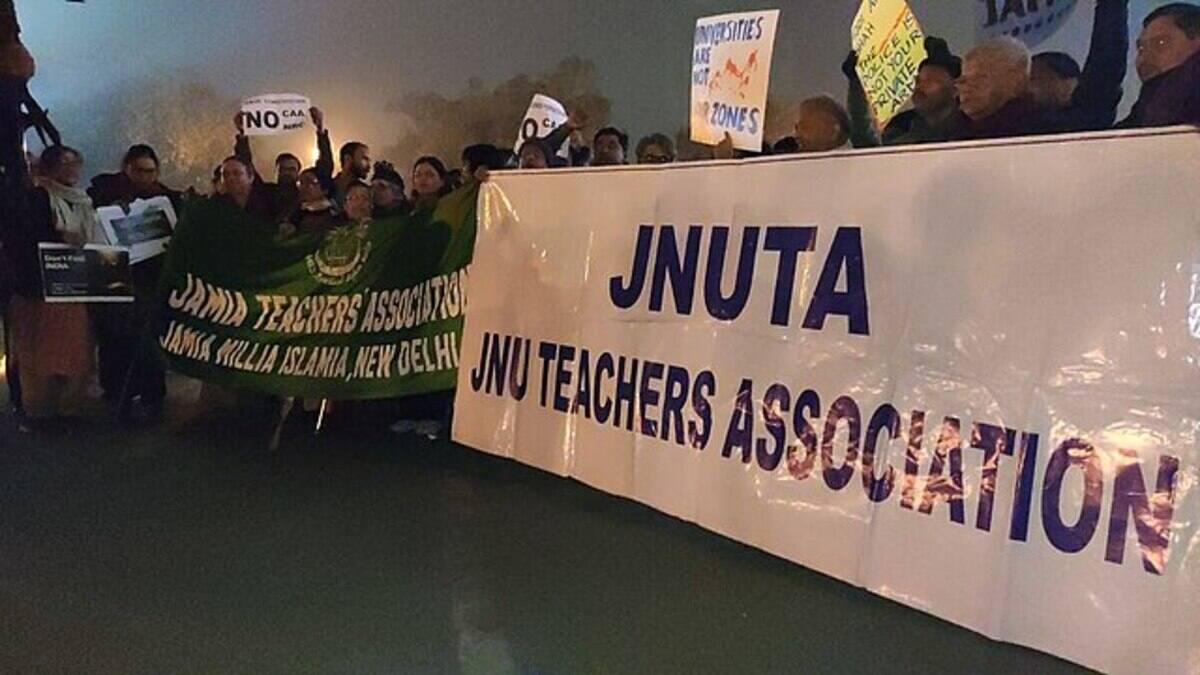 The JNUTA also demanded that the academic be let off, and "false" charges against Mahmodabad be dropped. (Representational image: Wikimedia Commons)