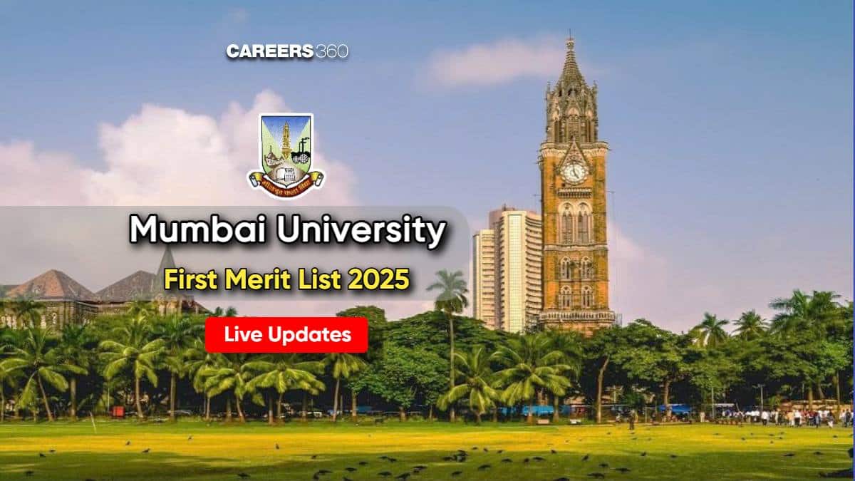 Mumbai University First Merit List 2025 Live Updates, Thakur College, How To Check, HSNC University