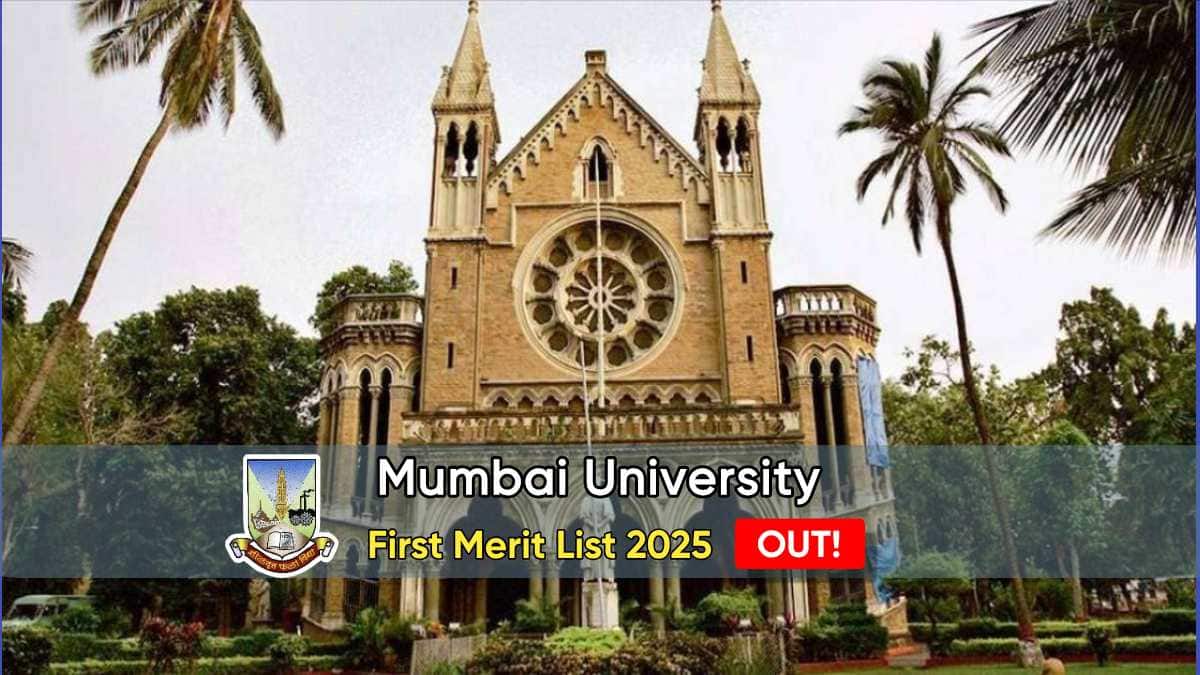 Mumbai University 1st Merit List 2025 Released, Direct Link For Sathaye College, muugadmission.samarth.edu.in