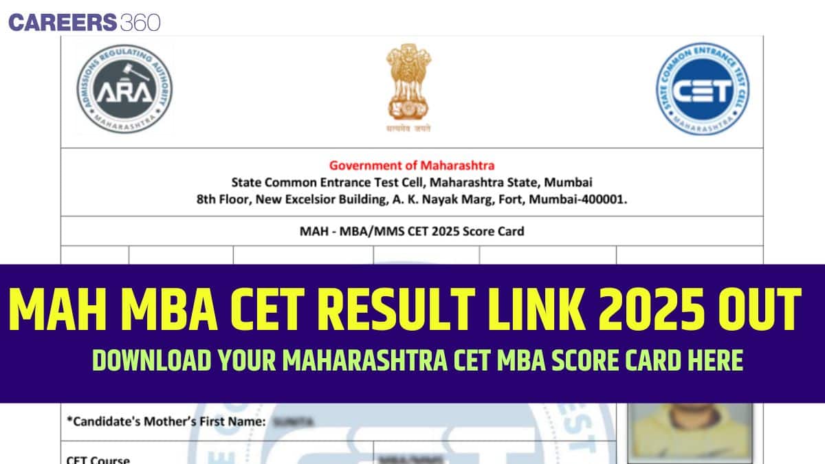 MAH MBA CET Result Link RELEASED @ cetcell.mahacet.org Maharashtra