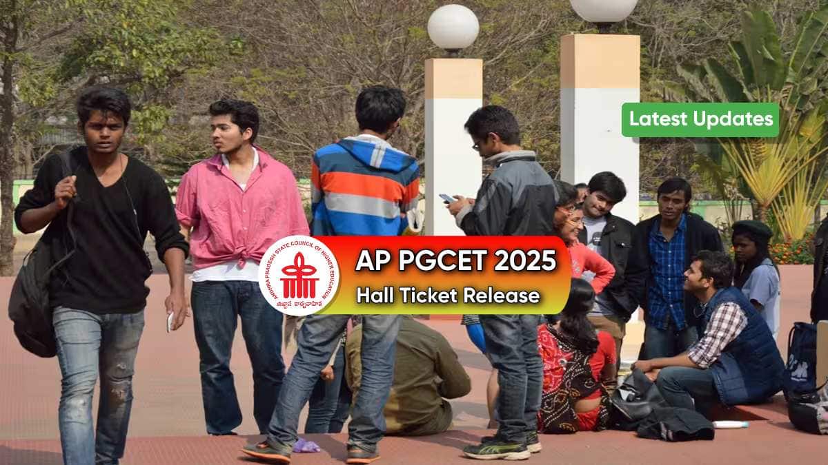 AP PGCET 2025 Hall Ticket Live Updates, Direct Link, Download Admit Card