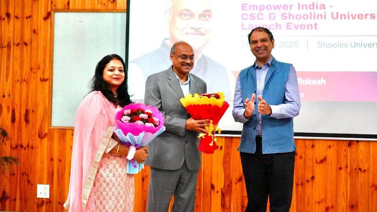 Shoolini University partners with CSC to provide access to online and distance education in rural India. (Image: Official press release)