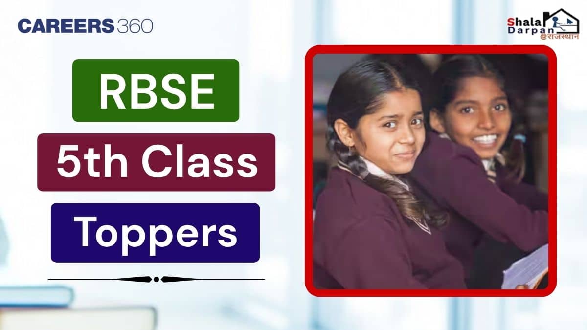 Rajasthan Board 5th Class Topper List 2025, Check District Wise Toppers Name, Marks, Percentage