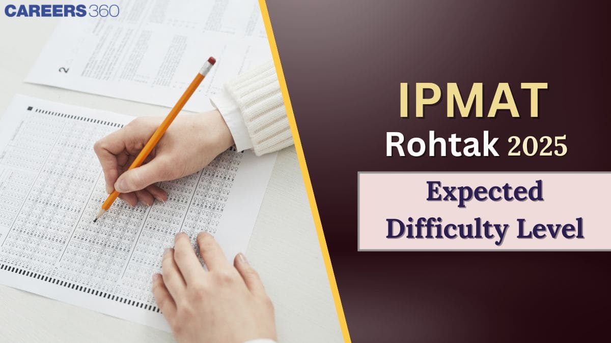 IPMAT Rohtak 2025 Difficulty Level; Know Section-Wise Exam Analysis