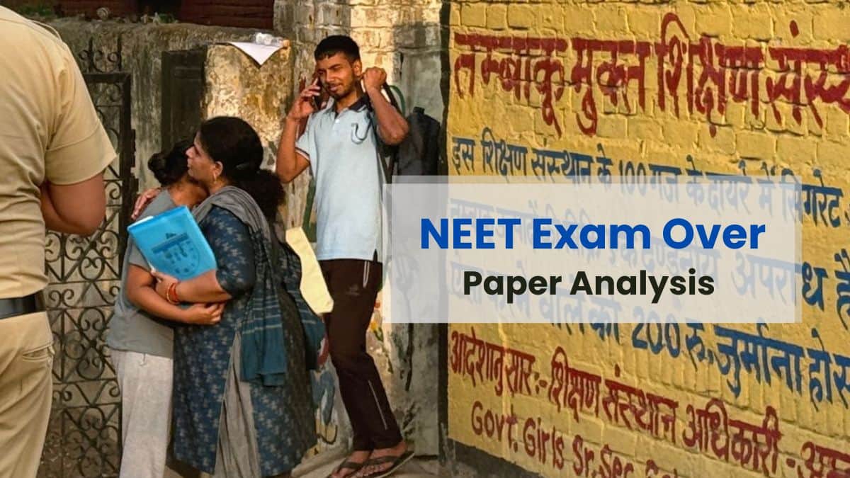 NEET UG 2025 LIVE: NTA NEET physics 'toughest', biology easy; analysis, memory-based questions with solutions
