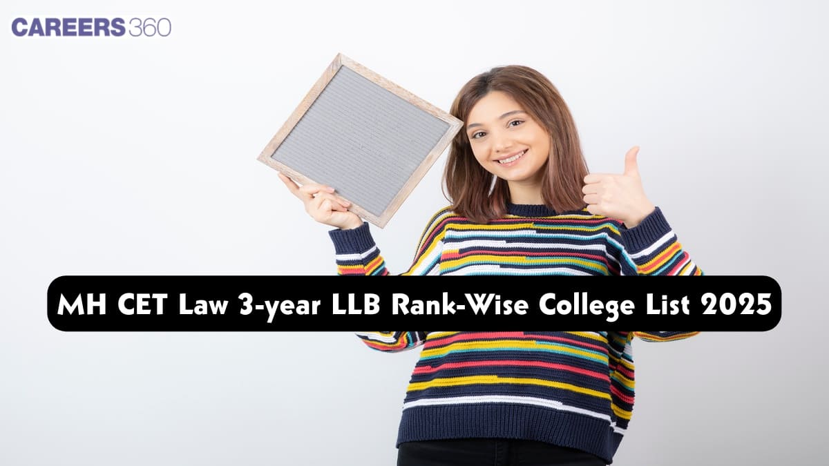 MH CET Law 3-year LLB Rank-Wise College List 2025