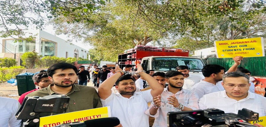 “NSUI will take this issue to campuses across India, and every city and town until concrete steps are taken,” the official statement said. (Image source: NSUI official X account)