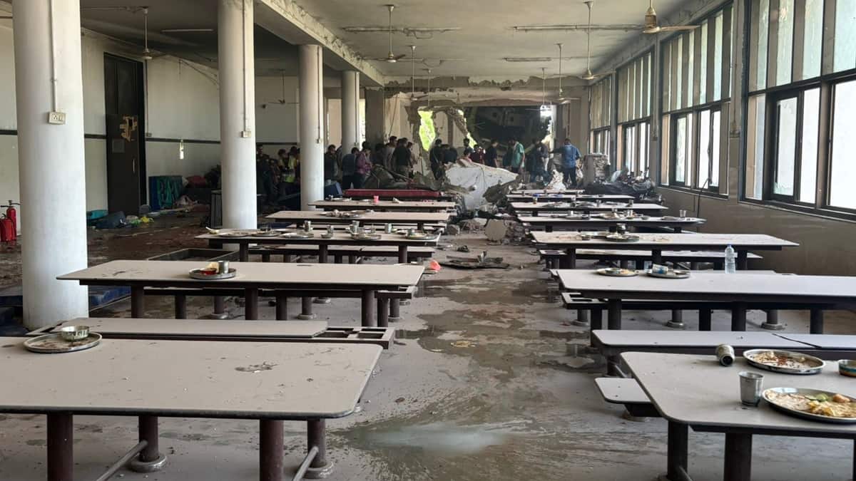 Ahmedabad Plane Crash: Air India flight falls on BJMC hostel mess; MBBS