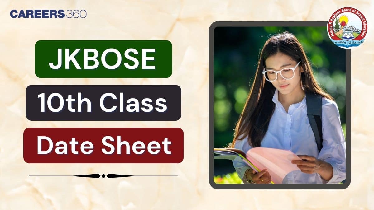 JKBOSE 10th Date Sheet 2026, Check JKBOSE Class 10 Dates for Soft Zone & Hard Zone