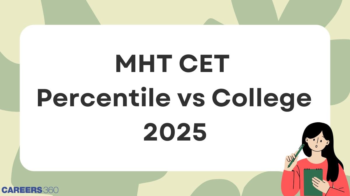 MHT CET 2025 Percentile vs College: Check Ranks & Colleges in Maharashtra