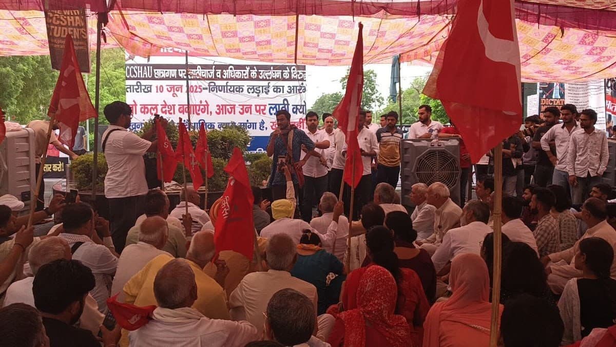 CCS HAU protest continues over stipend cuts, quota rule change
