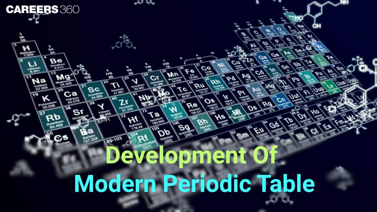 Development Of Modern Periodic Table
