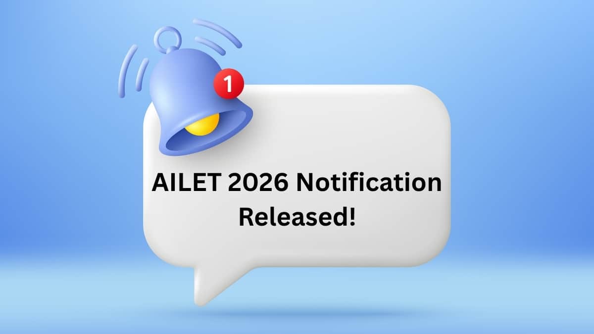 AILET 2026 Notification OUT, check NLU Delhi entrance exam date, application date