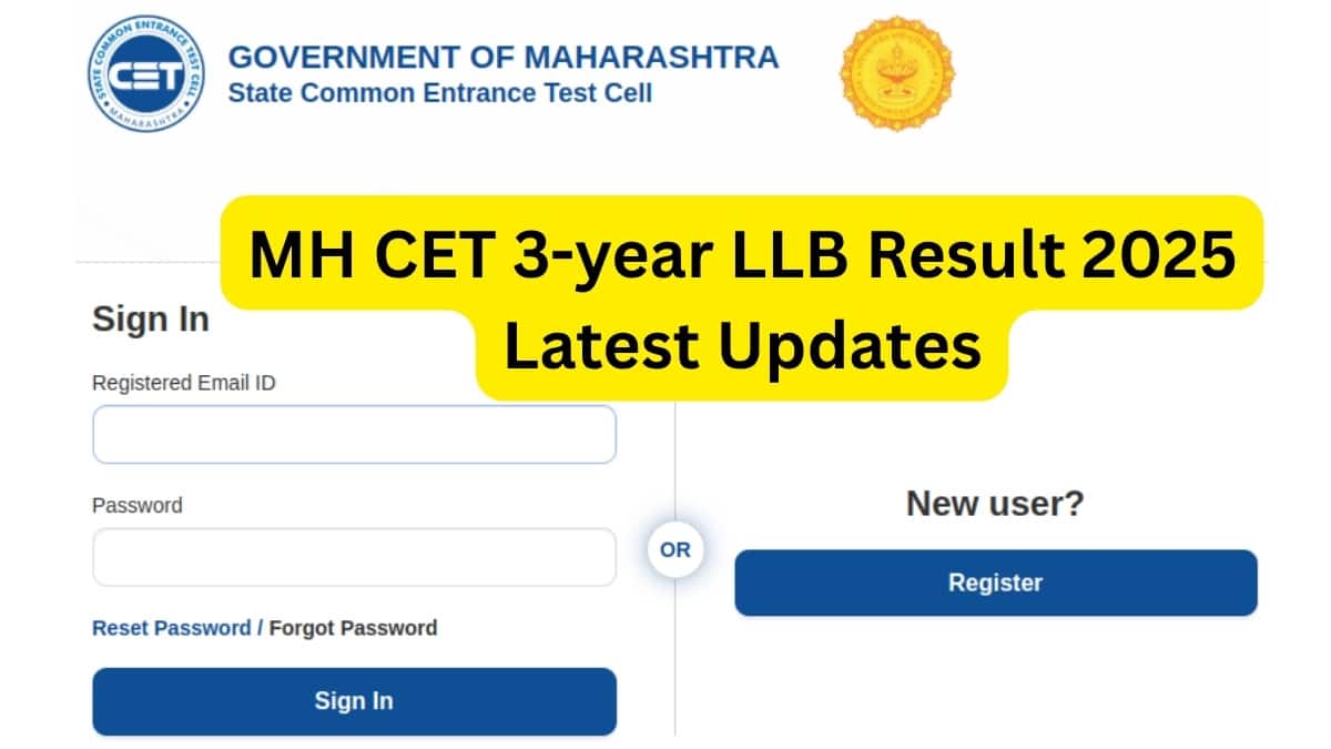 MH CET 3-year LLB Result 2025 (LIVE): Time, Direct Link, Good Score, Top Colleges