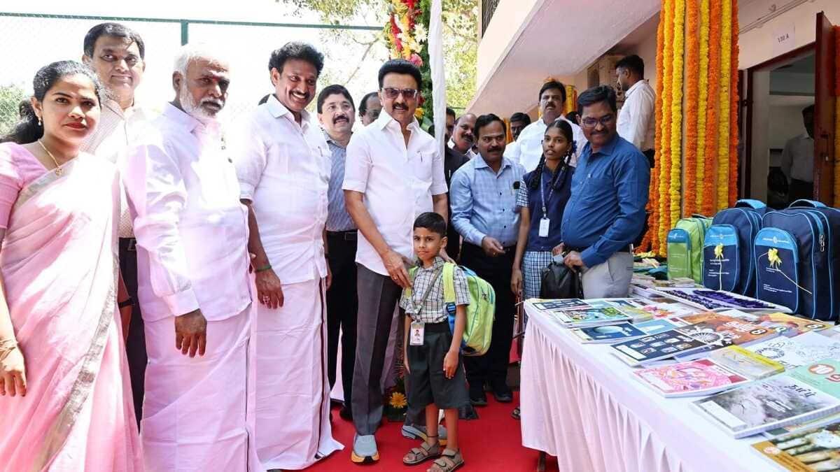 For the academic year 2025-26, 4.3 crore textbooks worth over Rs 311 crore have been arranged. (Image: TN)
