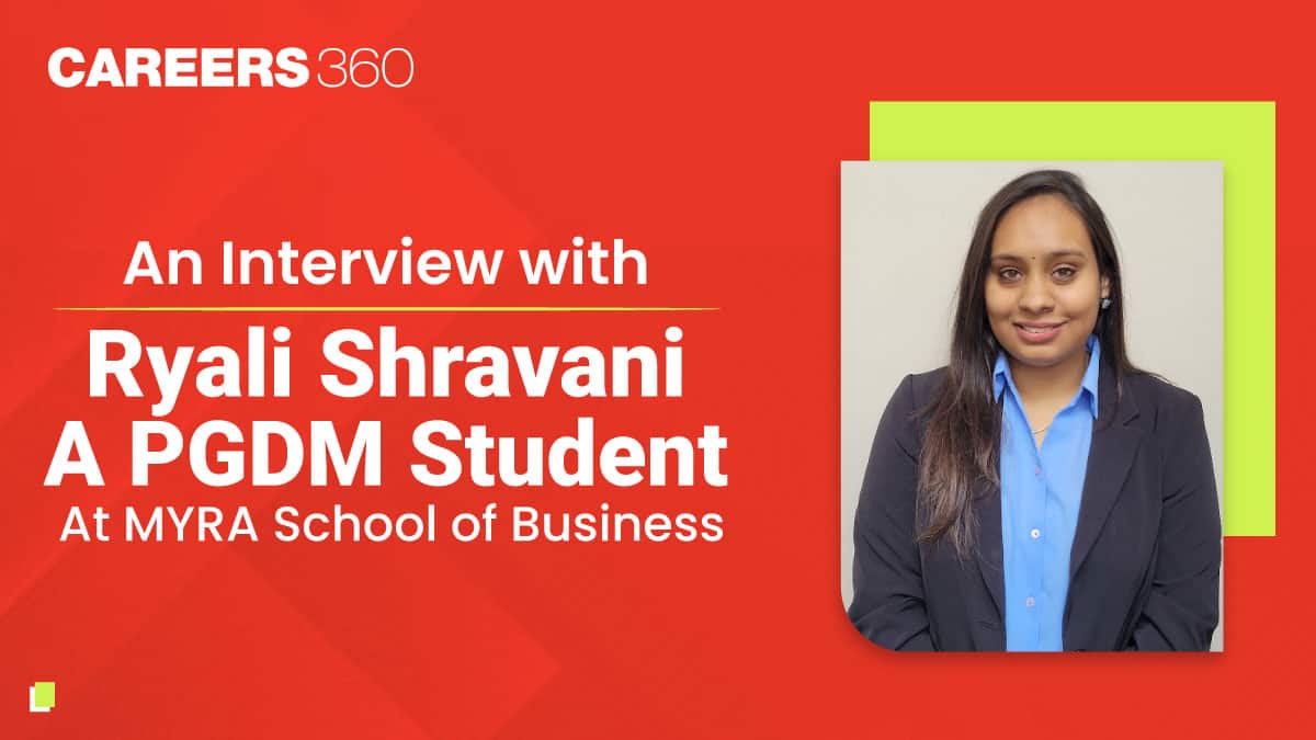 An Interview with Ryali Shravani, a PGDM Student at MYRA School of Business