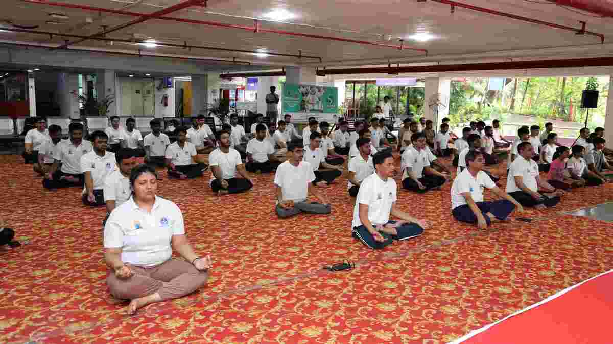 IIM Mumbai celebrates International Yoga Day 2025 on campus