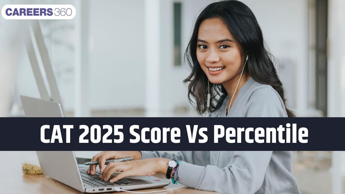 CAT Score vs Percentile 2025: CAT Marks vs Percentile Section-Wise, Previous Year's 2024, 2023, 2022, 2021