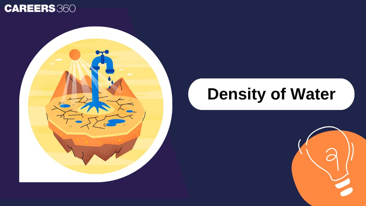 Density of Water - Formula, Factors, Temperature, FAQs