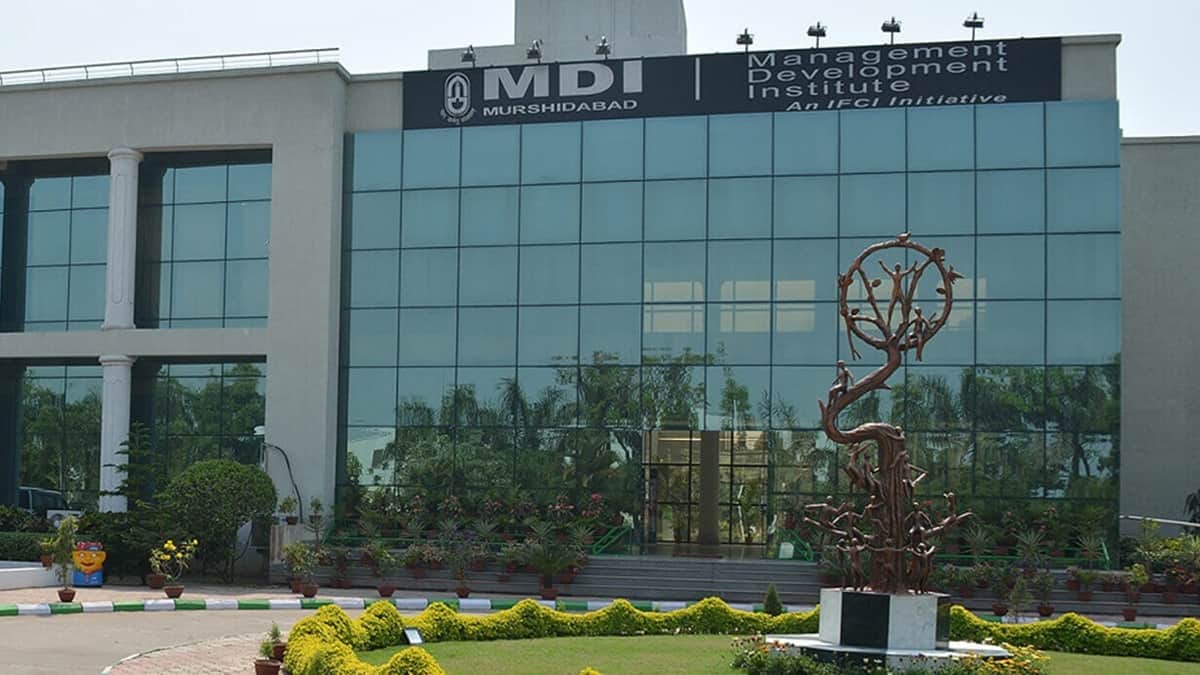 MDI Murshidabad starts 3 new courses. (Image: MDI Murshidabad/official website)