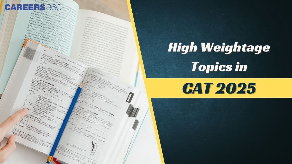 CAT 2025 High-Weightage Topics: Section-wise Important Chapters for VARC, DILR & QA