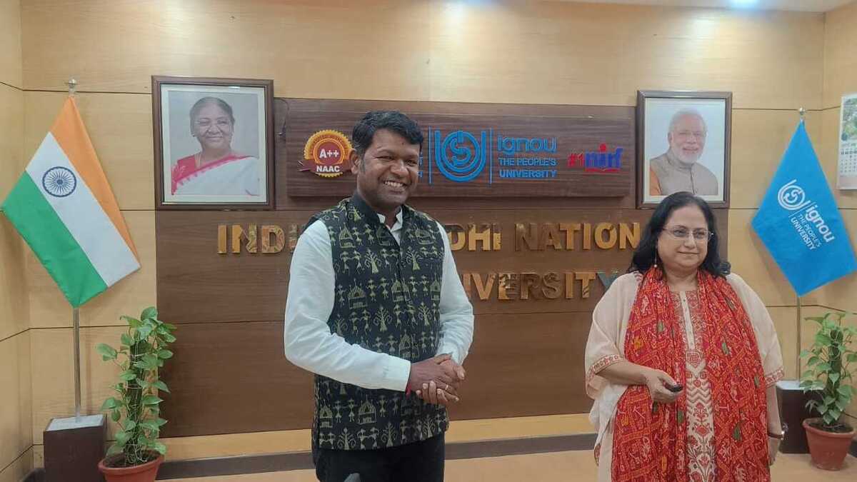 IGNOU launched certificate courses on sand art (Image: Official press release)
