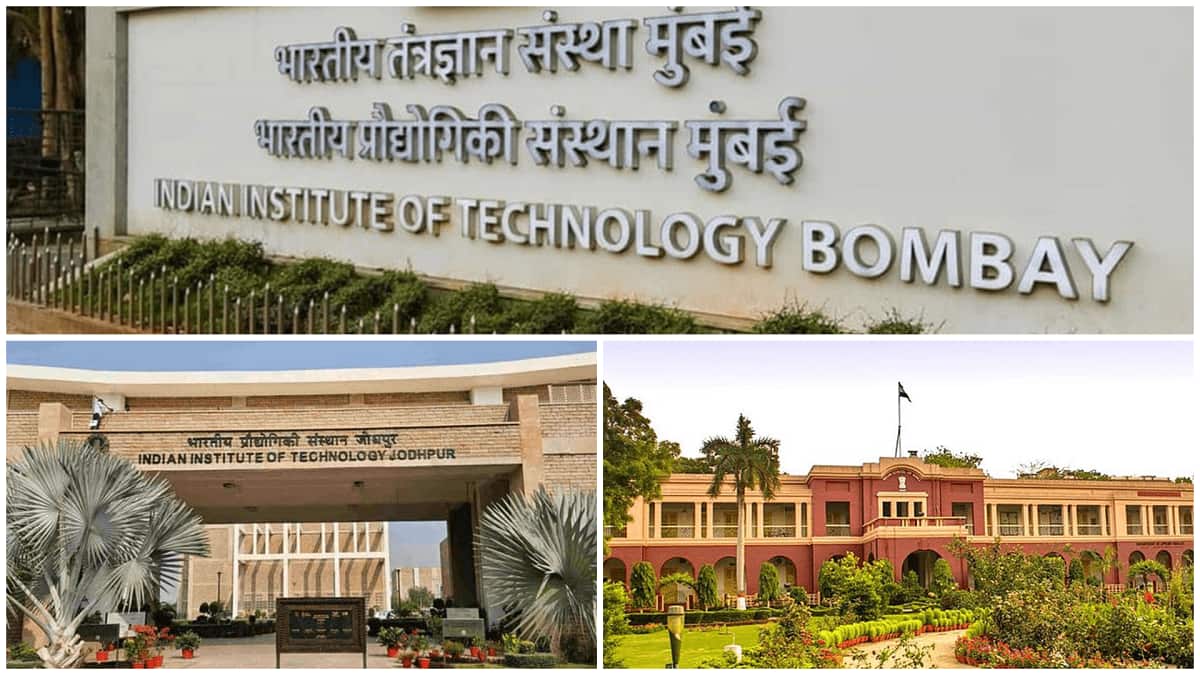 JEE Advanced scorecard 2025 out. (Image: IIT Bombay/ IIT Dhanbad/ IIT Jodhpur - Wikimedia Commons)